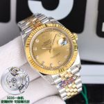 C Factory ROLEX 904L Steel 3235 Chips 41MM Gold Grey Watch